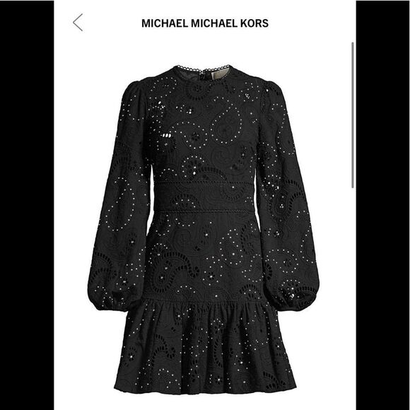LAST CHANCE MICHAEL MICHAEL KORS EYELET DRESS - Picture 7 of 10